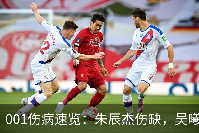 001伤病速览：朱辰杰伤缺，吴曦又伤退，申花中后场如何出球？